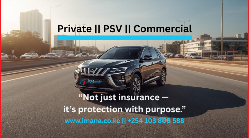 Whatever You Drive — Imana’s Got You Covered. Compare, Save and Buy Car Insurance in Kenya and East Africa