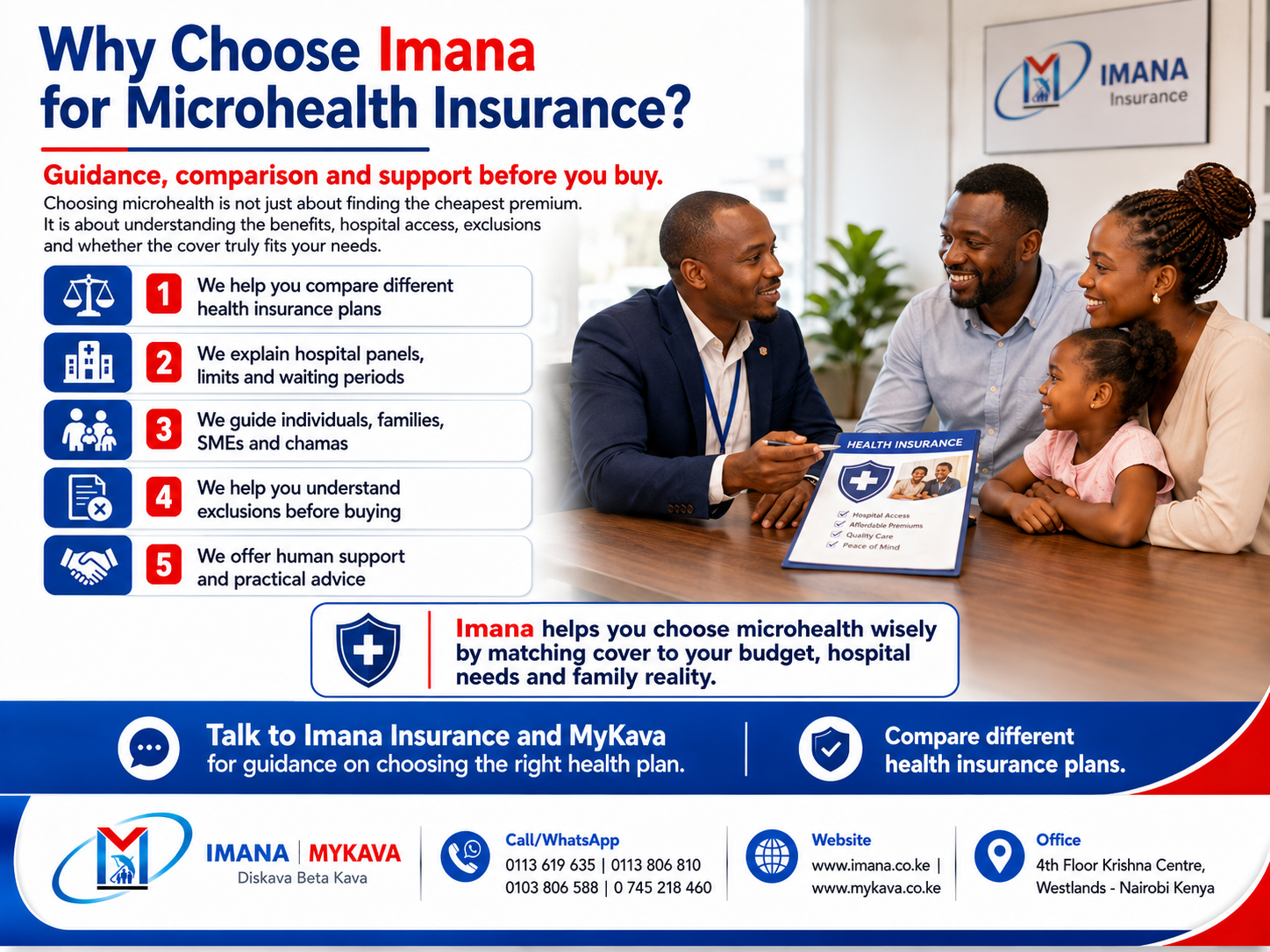 Why Choose Imana as Your Microhealth Insurance Provider and Intermediary?