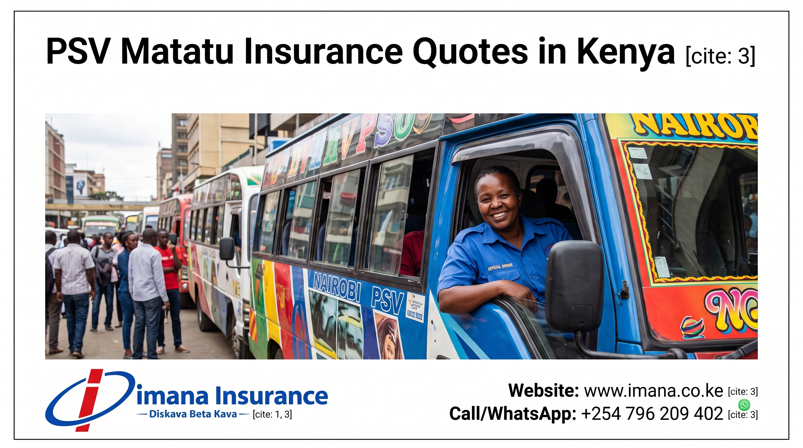 PSV and Matatu Insurance Kenya | Compare Quotes