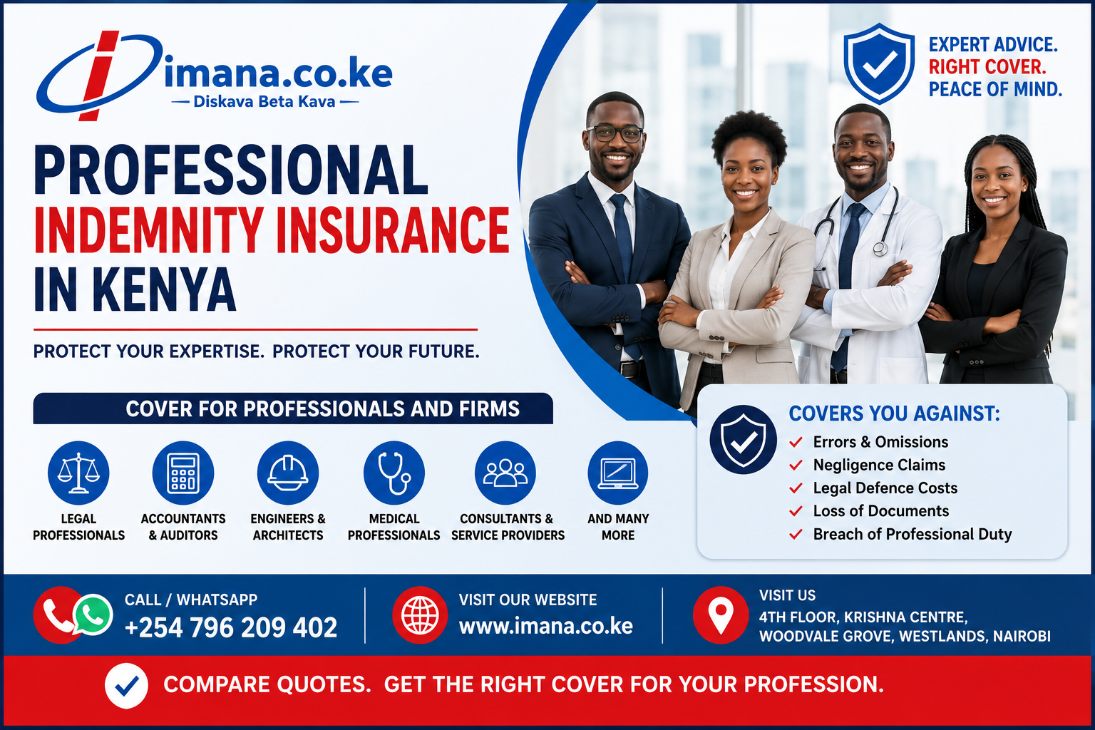 Professional Indemnity Insurance Kenya | Compare Quotes