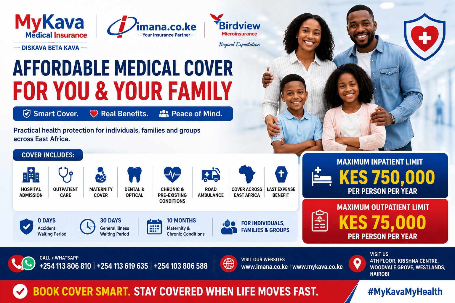 MyKava Medical Insurance Kenya | Affordable Individual & Family Cover