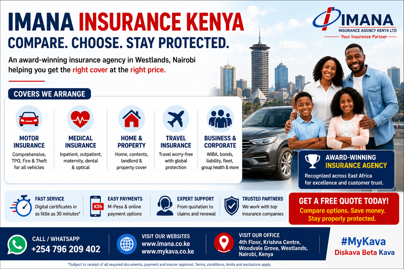Imana Insurance Kenya | Compare and Buy Insurance Online