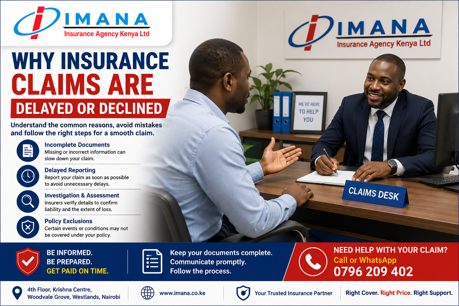 Why Insurance Claims Are Delayed or Declined in Kenya