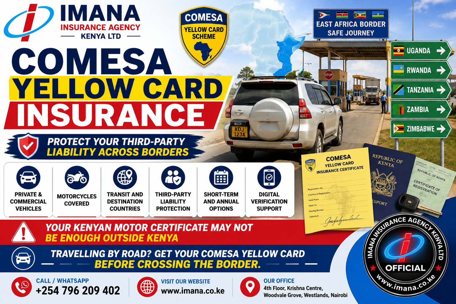 COMESA Yellow Card Insurance in Kenya: Complete 2026 Guide