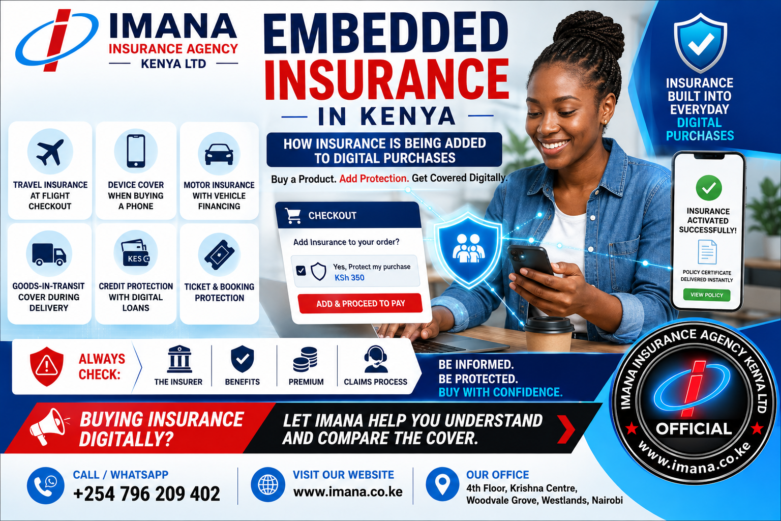 Embedded Insurance in Kenya: Insurance Added to Digital Purchases