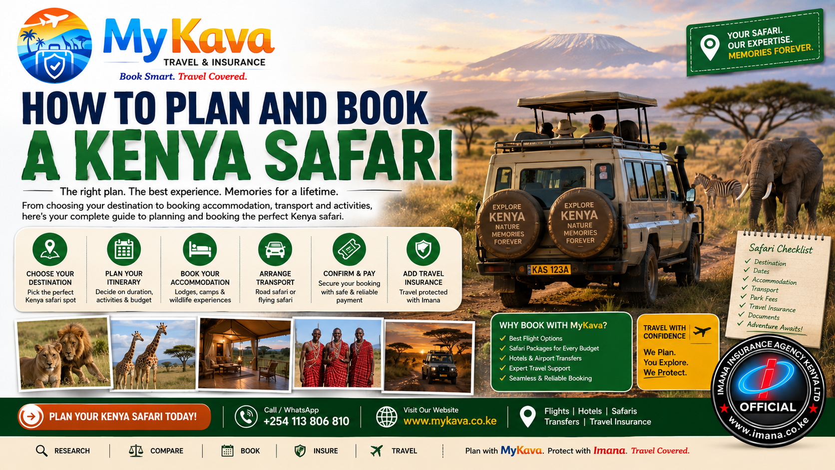 How to Plan and Book a Kenya Safari