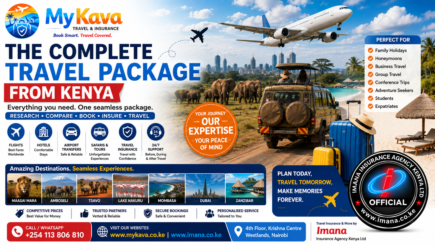 The Complete Travel Package from Kenya