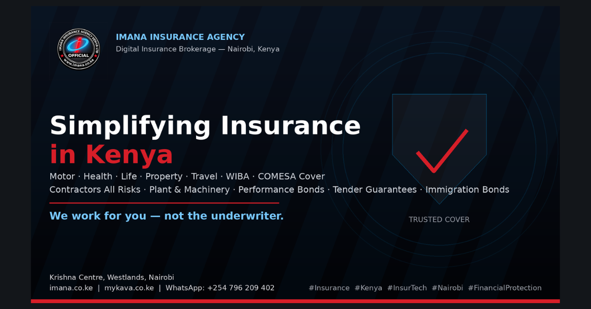 Imana Insurance Agency: Simplifying Insurance & Contract Bonds in Kenya