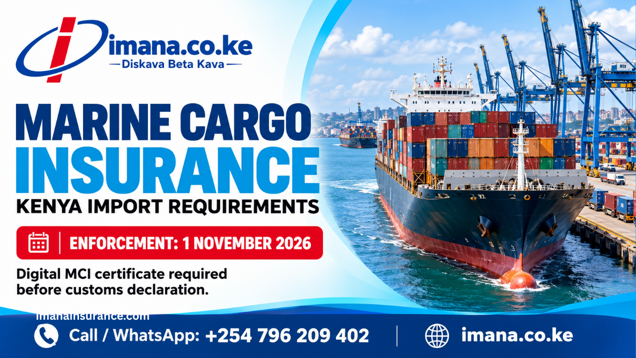 Marine Cargo Insurance Kenya: KRA Enforcement November 2026